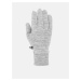 Fleecové rukavice 4F REU301 ŠEDÁ