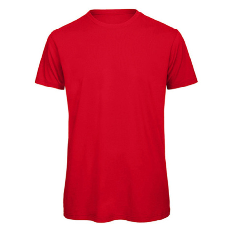 B&amp;C Pánské tričko TM042 Red B&C