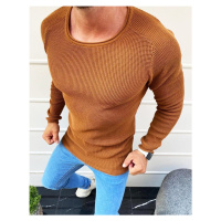 Elegantní pánský svetr s kulatým výstřihem - různé barvy