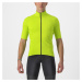 CASTELLI Cyklistický dres s krátkým rukávem - PERFETTO ROS 2 WIND - světle zelená