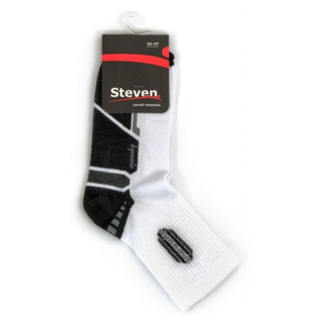 Steven Sport 022 152 bílé Chlapecké ponožky
