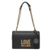 LOVE MOSCHINO M. Black crossbody kabelka