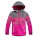 Dívčí zimní bunda - KUGO PB3977, růžová Barva: Růžová