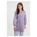 Trendyol Lilac Baby Neck Pearl Soft Knitwear Sweater