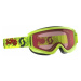Scott AGENT JR Dětské lyžařské brýle, žlutá, veľkosť