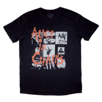 Alice in Chains Tričko Albums Montage Unisex Black