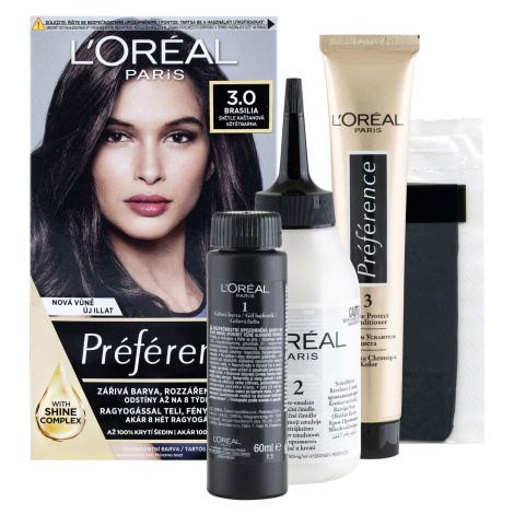 L´Oréal Paris Barva na vlasy Récital Préférence 4.15/M1 Caracas L’Oréal Paris