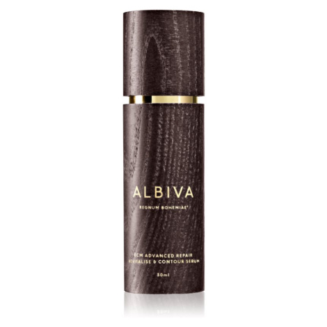 Albiva ECM Advanced Repair Revitalise & Contour Serum revitalizační sérum pro obnovu povrchu ple