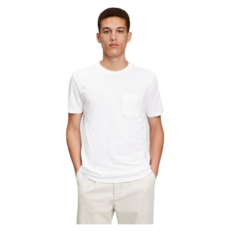 GAP ORGANIC Pánské tričko, bílá, velikost