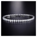 Sisi Jewelry Náramek se zirkony Bullgaris NR1108-KSB00001(3)/17 Bílá/čirá 17 cm