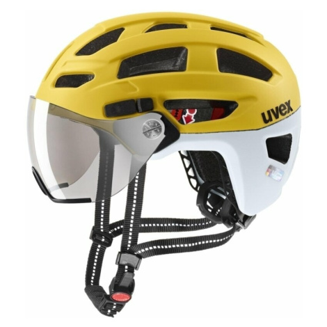 UVEX Finale Visor Sunbee/Cloud M Cyklistická helma