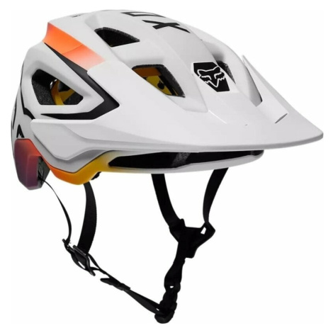 FOX Speedframe Vnish Helmet White Cyklistická helma