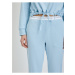 Světle modré dámské tepláky Calvin Klein Underwear