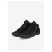 Černé pánské sneakers boty Ombre Clothing T381