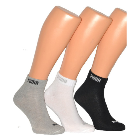 3 PACK Unisex ponožky PUMA 887498 BQ Mix barev