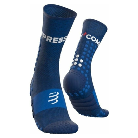 Compressport Ultra Trail Socks Blue Melange T3 Blue Melange T3 Běžecké ponožky
