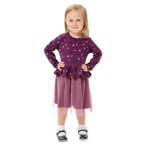 Dívčí šaty - WINKIKI WKG 92555, fialová Barva: Fialová