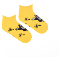 Dětské kotníkové ponožky Krtek žlutý Fusakle