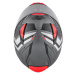 KAPPA KV41 DALLAS SCRAPS, integrální červená moto helma XXL