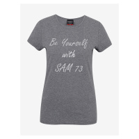 Šedé dámské tričko SAM 73 Renee