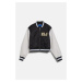 Bunda karl lagerfeld jeans klj logo bomber black/white