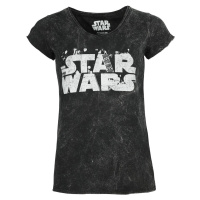 Star Wars Logo Dámské tričko černá
