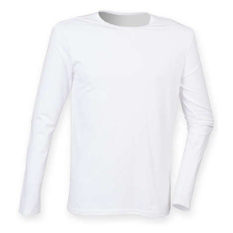 Sf Pánské triko s dlouhým rukávem SF124 White