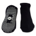 Dámské protiskluzové ponožky na jógu 0737 - Sveltus černá s bílou