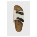 Semišové pantofle Birkenstock Zürich dámské, béžová barva, 1026788