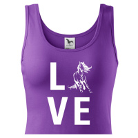 Dámské tričko - Láska ke koním