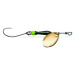 Jigovkycz třpytka classic barbless pink gold (black/chartreuse body) - 0