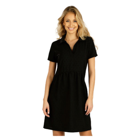 Dámské šaty s krátkým rukávem Litex 5D020 | černá