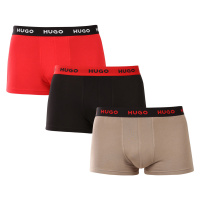 3PACK pánské boxerky HUGO vícebarevné (50532611 979)