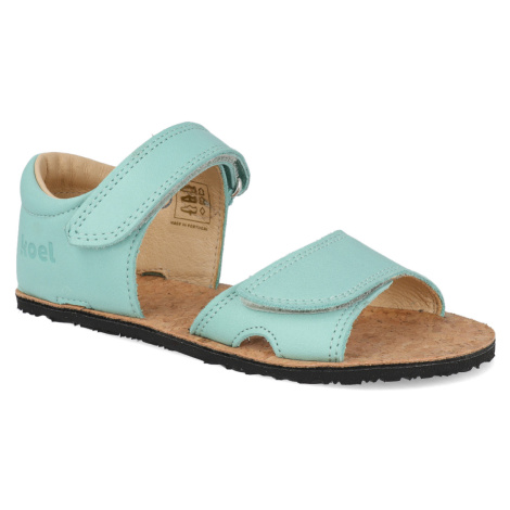 Barefoot sandálky Koel - Amelia Aqua modré Koel4kids