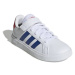 ADIDAS-Grand Court 2.0 EL K cloud white/royal blue/vivid red Bílá