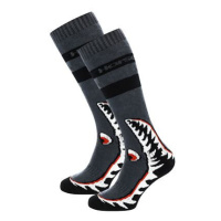 HORSEFEATHERS Snowboardové ponožky Shark - gray GRAY