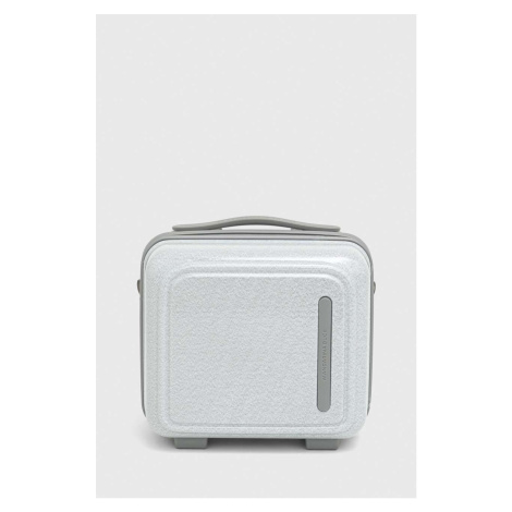 Kosmetická taška Mandarina Duck LOGODUCK+ GLITTER šedá barva, P10GXN01