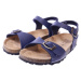 jiná značka LINEA kožené sandály< Barva: Modrá
