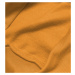 Dámská tepláková mikina v hořčicové barvě se stahovacími lemy (W01-26)