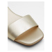 Dámské kožené sandály ve zlaté barvě Aldo Dorenna
