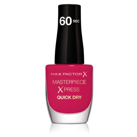 Max Factor Masterpiece Xpress rychleschnoucí lak na nehty odstín 250 Hot Hibiscus 8 ml