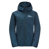 Dětská bunda Jack Wolfskin SOLYD JACKET K tmavomodrá barva