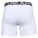 Boxerky Under Armour Charged Cotton 6in 3 Pack Bílá