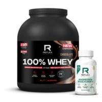 Reflex Nutrition 100% Whey Protein 2kg NEW čokoláda + Magnesium 90 kapslí ZDARMA Varianta: slaný