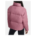 Růžová zimní péřová bunda Under Armour UA CGI DOWN PUFFER JKT