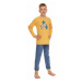 Chlapecké pyžamo Taro 2623 Jacob | žlutá