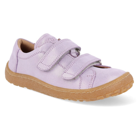 Barefoot dětské tenisky Froddo - Base Lavender světle fialové