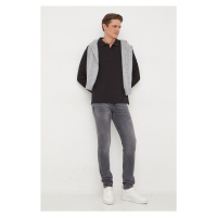 Džíny Calvin Klein Jeans pánské, šedá barva, J30J324196