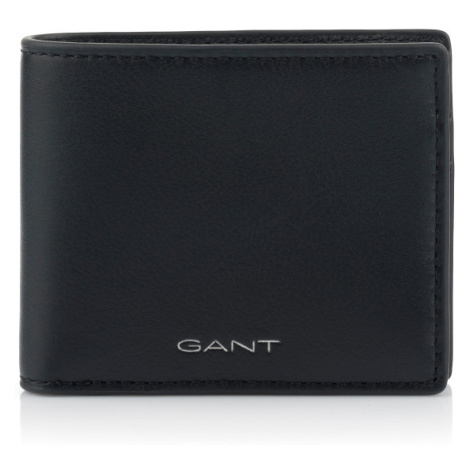 PENĚŽENKA GANT LEATHER BIFOLD WALLET černá