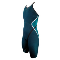 Dámské závodní plavky finis rival 2.0 open back kneeskin teal